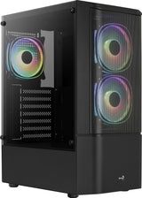 Aerocool Quantum Mesh Midi Tower Sort