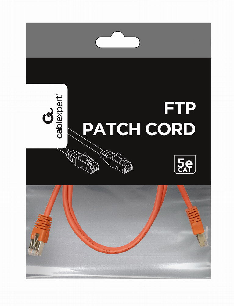 Gembird Patch Cord Cat.5e FTP 2m netværkskabel Rød Cat5e F/UTP (FTP)