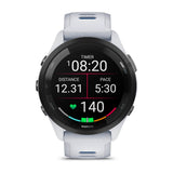 Garmin Forerunner 265 3,3 cm (1.3") AMOLED 46 mm Digital 416 x 416 pixel Berøringsskærm Sort, Hvid Wi-Fi GPS (satellit)