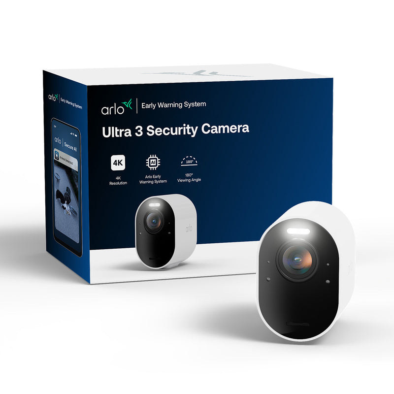 Arlo Ultra VMC5050-100EUS overvågningskamera IP-sikkerhedskamera Indendørs & udendørs 3840 x 2160 pixel Loft/væg