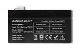 Qoltec 53040 UPS batteri Blybatterier (VRLA) 12 V 1,3 At