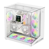 GameMax NEX C56 VC WH computeretui Midi Tower Hvid