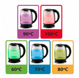 Esperanza EKK027 elkedel 1,7 L 2200 W Sort, Transparent