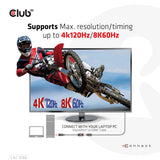 CLUB3D CAC-1088 videokabel adapter 0,21 m DisplayPort HDMI Sort