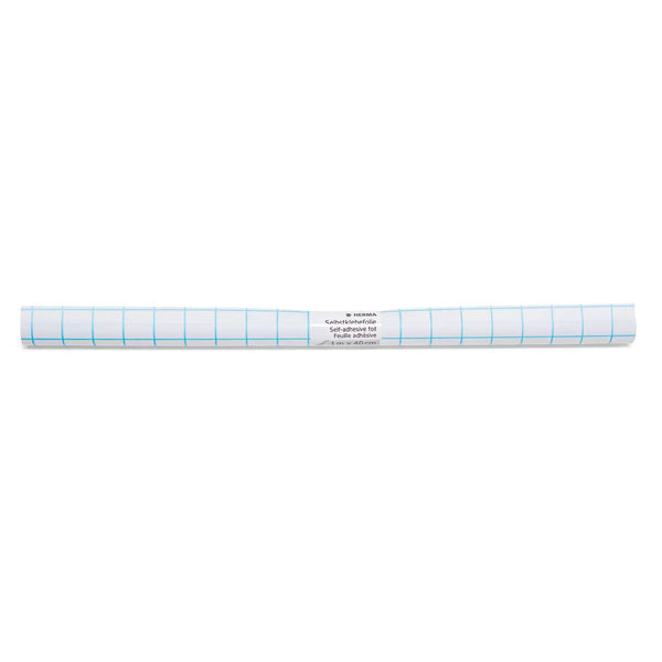 HERMA Self-adhesive film glossy 40 cm width, 1m length selvklæbende film Hvid