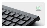 KeySonic KSK-3211ELU (DE) tastatur Hjem USB QWERTZ Tysk Sort
