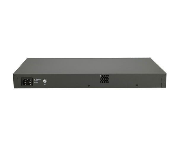 FiberHome S4820-28T-X-PE-AC netværksswitch Administreret L2/L3 Gigabit Ethernet (10/100/1000) Strøm over Ethernet (PoE) 1U Sort, Grå