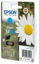Epson Daisy C13T18124012 blækpatron 1 stk Original Højt (XL) udbytte Blå
