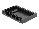 DeLOCK Installation Frame for 2.5″ SATA drive 8,89 cm (3.5") Opbevaring drev bakke Sort