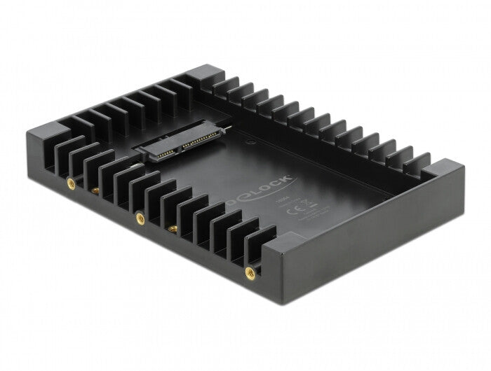 DeLOCK Installation Frame for 2.5″ SATA drive 8,89 cm (3.5") Opbevaring drev bakke Sort