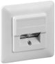 Goobay 50972 stikkontakt 2 x RJ-45 Hvid