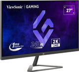 Viewsonic VX Series VX2758A-2K-PRO-3 computerskærm 68,6 cm (27") 2560 x 1440 pixel Quad HD LED Sort