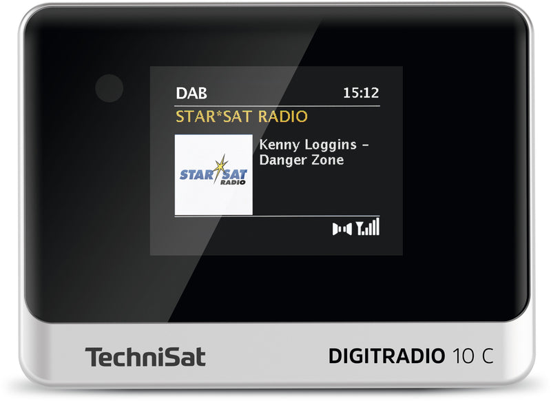 TechniSat DIGITRADIO 10 C Personligt Analog & digital Sort, Sølv