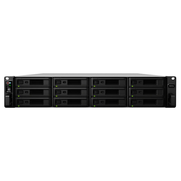 Synology RackStation RS3618xs NAS Stativ (2U) Intel® Xeon® D D-1521 8 GB DDR4 72 TB HDD DiskStation Manager Sort