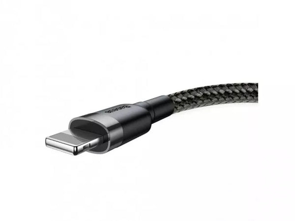 Baseus CALKLF-RG1 Lightning kabel 3 m Grå, Sort