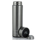 Extralink MUG-SMART500 SILVER rejsekrus 500 ml Sølv Rustfrit stål