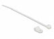 DeLOCK 18861 kabelsamler Gevindmonteret kabelbinder Nylon Hvid 10 stk