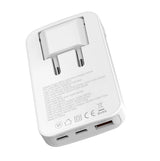 Mobile Origin GAN-65W-SLM-WHT oplader til mobil enhed Universel Hvid USB Hurtig opladning Indendørs