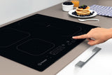 Indesit IB 65B60 NE Sort Indbygget 59 cm Zone induktionskogeplade 4 zone(s)