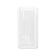 DUDAO powerbank 20000 mAh Power Delivery 20 W Quick Charge 3.0 2x USB / USB Type C white (K12PQ + white) Polymer Hvid