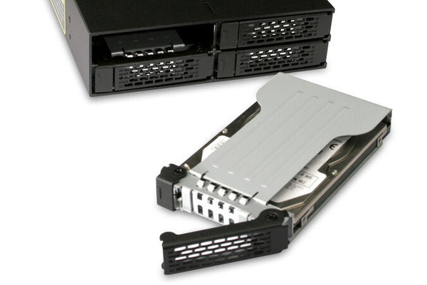 Icy Dock MB991TRAY-B drive bay panel Sort, Sølv