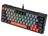 Tracer TRAKLA47297 tastatur Spil USB + RF Wireless + Bluetooth QWERTY Engelsk Grå