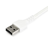 StarTech.com RUSB2AC2MW USB-kabel USB 2.0 2 m USB A USB C 0,48 Gbit/sek. 60 W Hvid