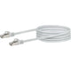 Schwaiger CKB6025 052 netværkskabel Hvid 2,5 m Cat6 SF/UTP (S-FTP)