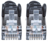 Intellinet 7.5m Cat6 S/FTP netværkskabel Sort 7,5 m S/FTP (S-STP)