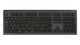 Logickeyboard LKB-OSX-A2M-DE tastatur Spil USB QWERTZ Tysk Sort