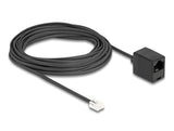 DeLOCK 88096 telefonkabel 10 m Sort