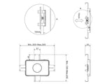 Multibrackets 0341 holder Passiv holder Tablet/UMPC Sort