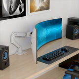 Ergotron HX Series HX ARM WITH VERY HEAVY DUTY PIVOT DESK 144,8 cm (57") Skrivebord Hvid