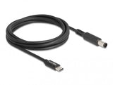 DeLOCK 87975 el-ledning Sort 1,5 m USB C 7.4 x 5.0 mm