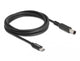 DeLOCK 87975 el-ledning Sort 1,5 m USB C 7.4 x 5.0 mm