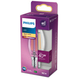 Philips Filament kertepære, klar 40 W B35 E14