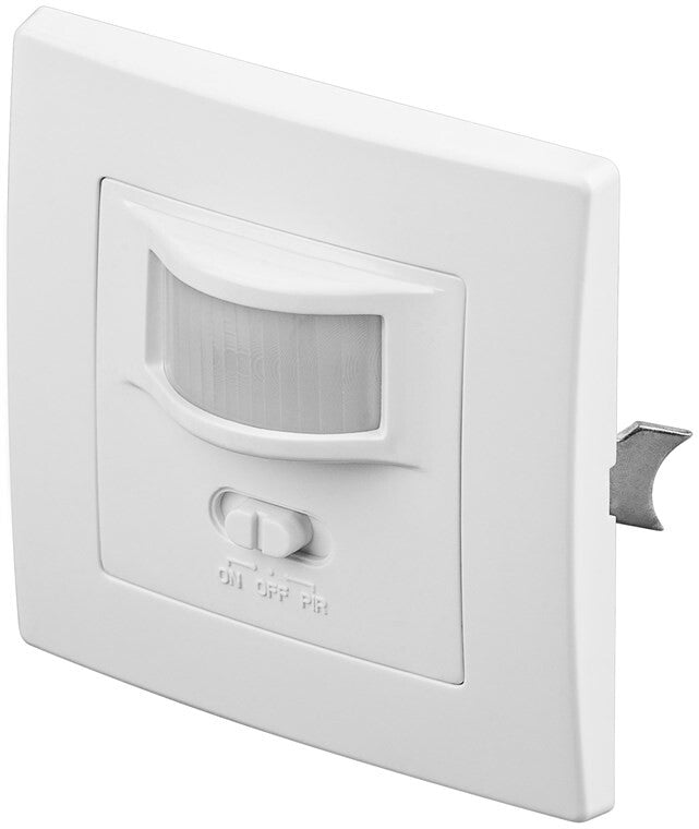Goobay 96005 bevægelsessensor Passiv infrarød (PIR) sensor Ledningsført Væg Hvid