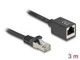 DeLOCK 90317 netværkskabel Sort 3 m Cat6a S/FTP (S-STP)
