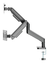 Gembird MA-DA2-06 skærmbeslag og -stativer 81,3 cm (32") Skrivebord Sort