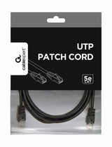 Gembird PP12-3M/BK netværkskabel Sort Cat5e U/UTP (UTP)