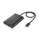 i-tec C31DUAL4KDP USB grafisk adapter 3840 x 2160 pixel Sort