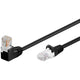 Goobay 94172 netværkskabel Sort 2 m Cat5e U/UTP (UTP)