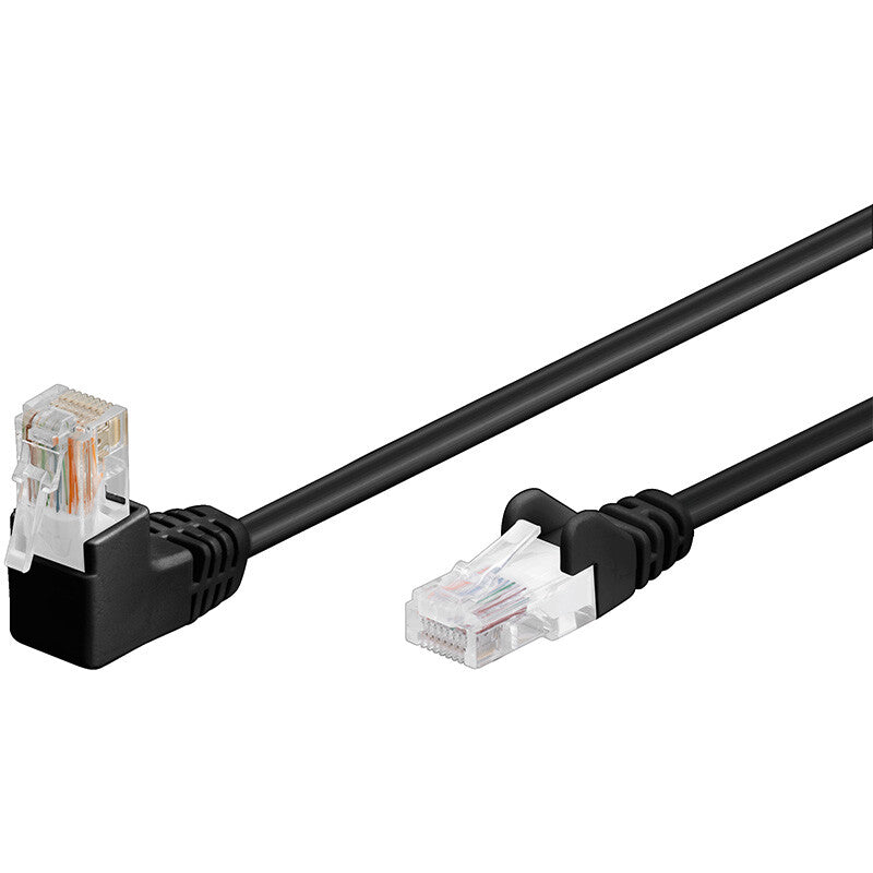 Goobay 94172 netværkskabel Sort 2 m Cat5e U/UTP (UTP)