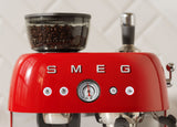 Smeg 50's Style Espressomaskine EGF03RDEU Rød