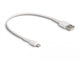 DeLOCK 87866 Lightning kabel 0,3 m Hvid