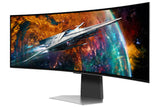 Samsung G95SC computerskærm 124,5 cm (49") 5120 x 1440 pixel Dual QHD OLED Sølv