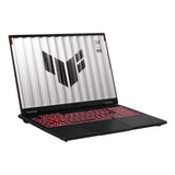 ASUS TUF Gaming A16 FA608WI-QT010W AMD Ryzen AI 9 370 Laptop 40,6 cm (16") WQXGA 16 GB LPDDR5x-SDRAM 1 TB SSD NVIDIA GeForce RTX 4070 Wi-Fi 6E (802.11ax) Windows 11 Home Sort, Grå QWERTZ Tysk