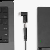 Akyga AK-ND-D02 kabel kønsskifter 7.4 x 5.0 mm + Pin USB-C Sort