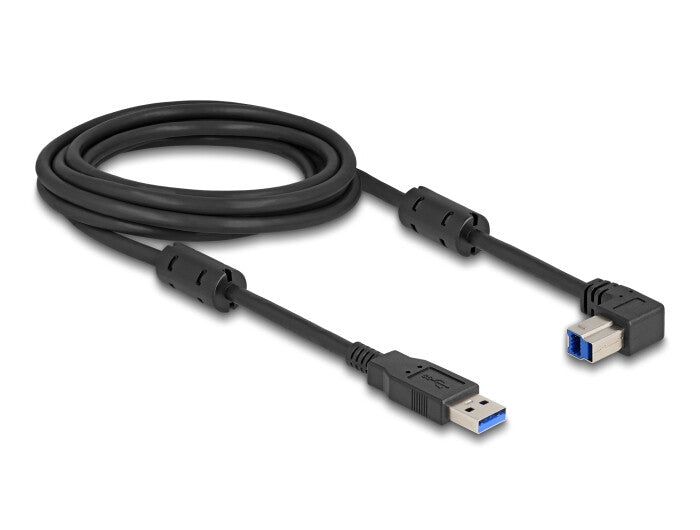 DeLOCK 81114 USB-kabel USB 3.2 Gen 1 (3.1 Gen 1) 3 m USB A USB B 5 Gbit/sek. Sort