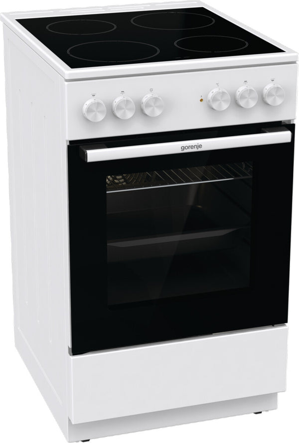 Gorenje GEC5A41WG Fritstående komfur Elektrisk Keramisk Hvid